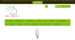 Desktop Screenshot of lampe-ampoule.com